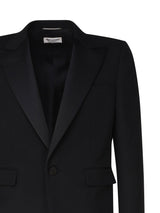 Saint Laurent Grain De Poudre Tuxedo Jacket - Men