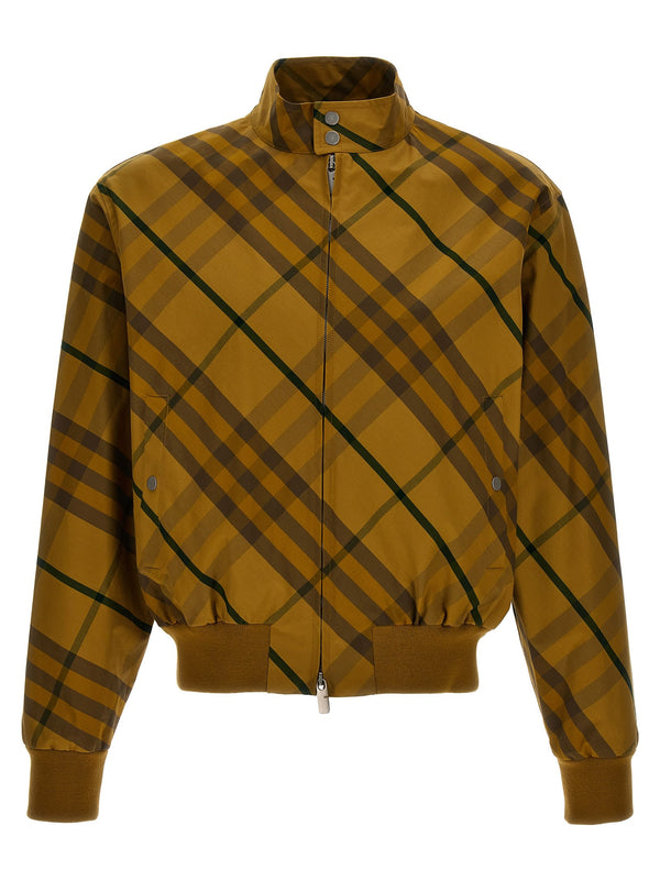 Burberry Check Print Jacket - Men