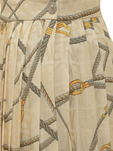 Versace Skirt With Greek Nautical Print - Women