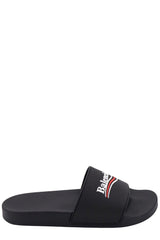 Balenciaga Logo Detailed Slip-on Slide - Men