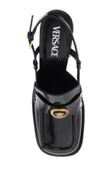 Versace Patent Leather Pumps Loafers - Women