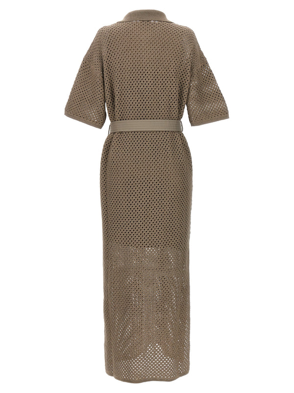 Brunello Cucinelli Knitted Midi Dress - Women