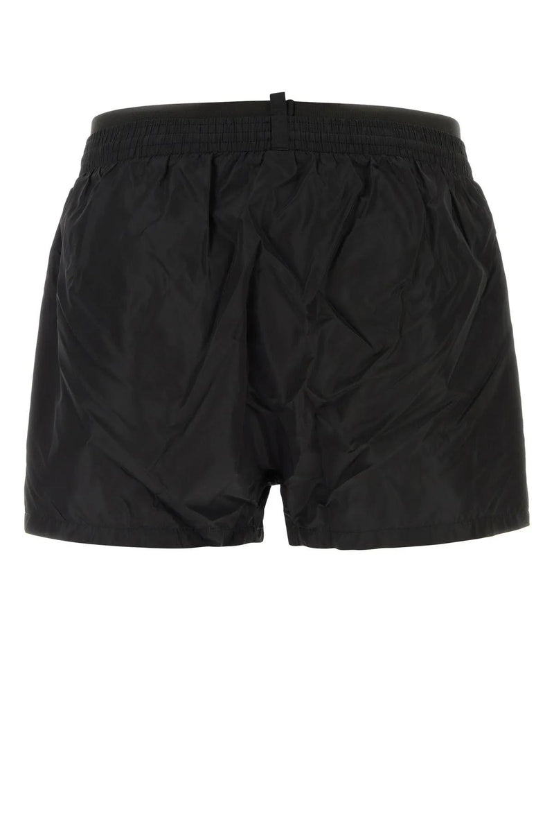 Dsquared2 Black Nylon Swimming Shorts - Men