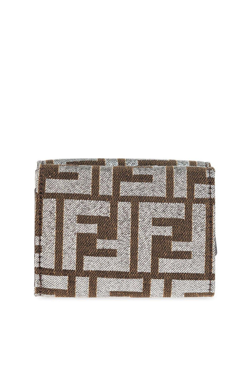 Fendi Monogrammed Tri-fold Wallet - Women