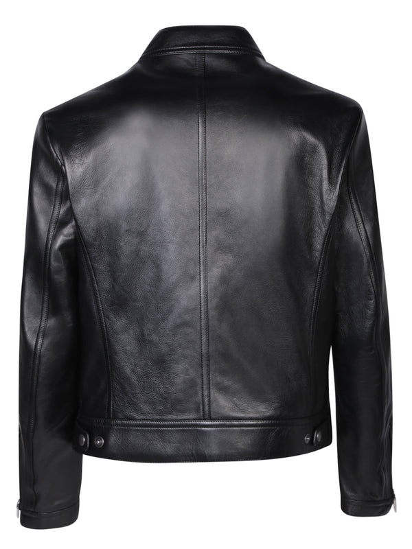 Tom Ford Biker Black Jacket - Men