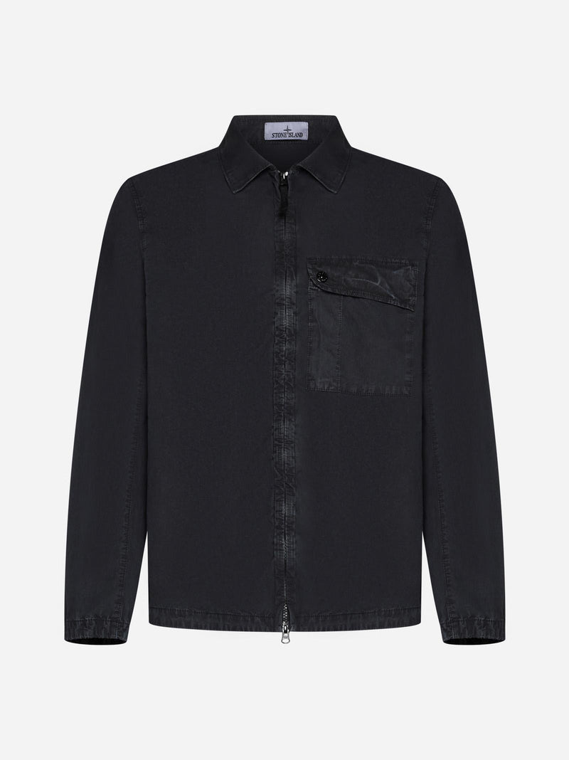 Stone Island Cotton Overshirt - Men