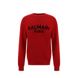 Balmain Logo Wool Sweater - Men - Piano Luigi