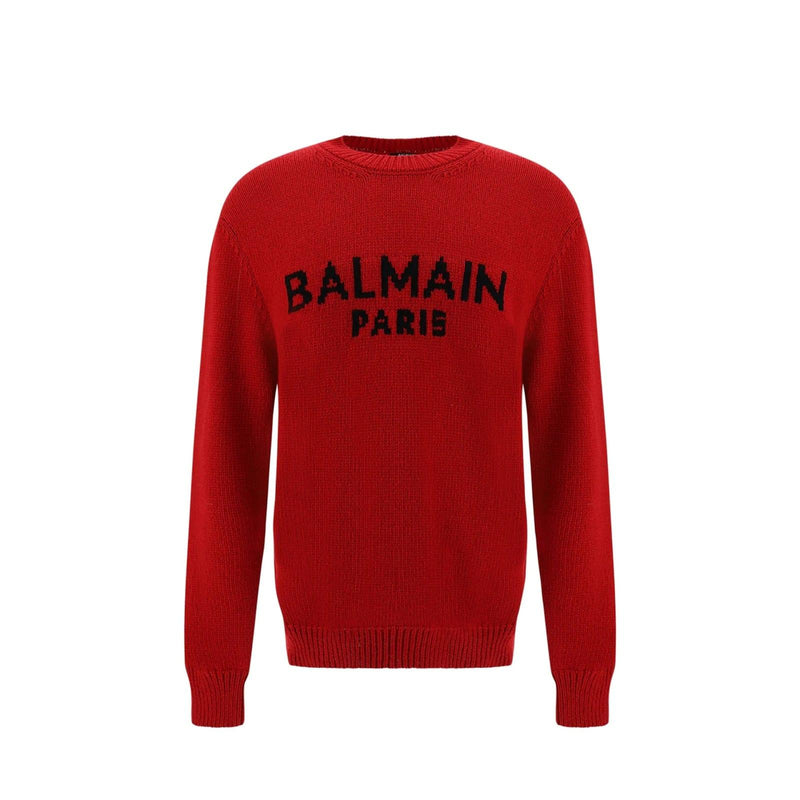 Balmain Logo Wool Sweater - Men - Piano Luigi