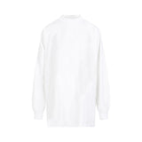 Balenciaga Logo Printed Long-sleeved Shirt - Women