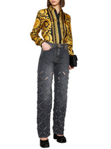 Versace Baroque Silk Shirt - Women