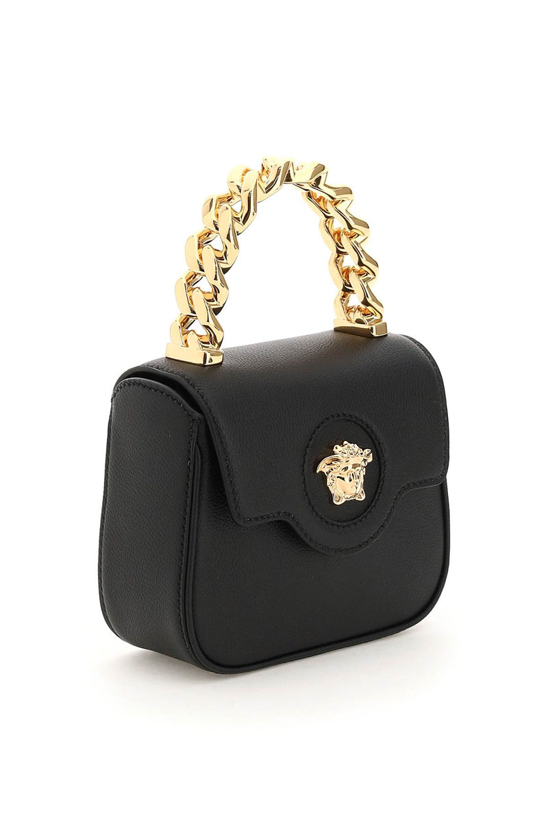 Versace Leather la Medusa Mini Bag - Women