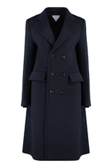 Bottega Veneta Wool And Cashmere Double-breasted Coat - Women