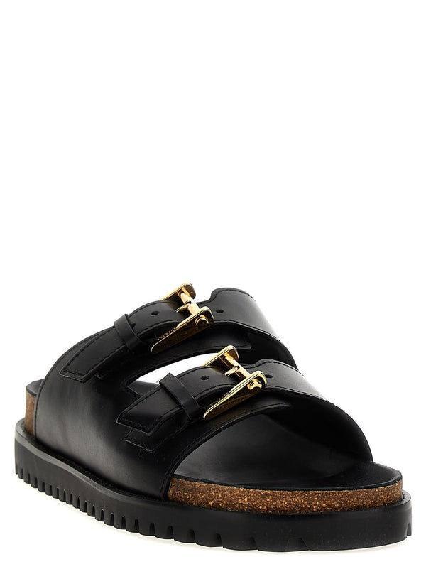 Versace Leather Sandals - Men