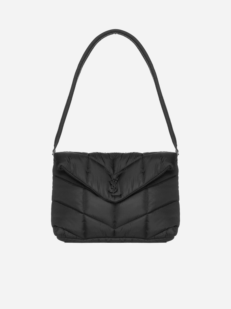 Saint Laurent Quilted Nylon Puffer Shoulder Bag - Men