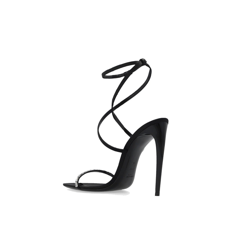 Saint Laurent Satin Sandals - Women