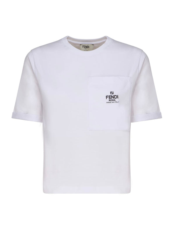 Fendi Cotton Logo T-shirt - Men