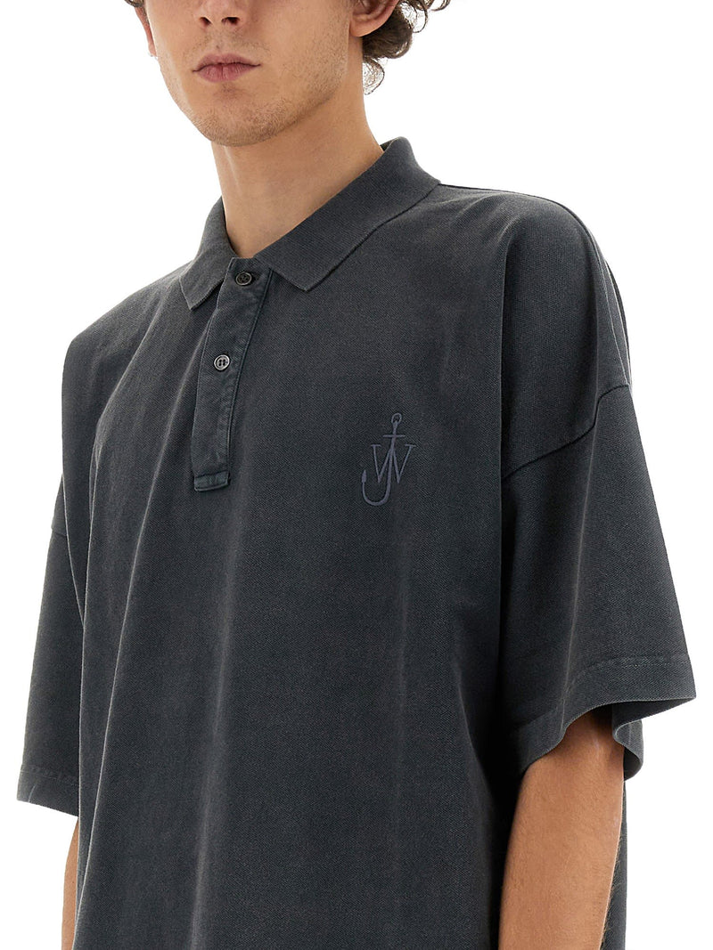 J.W. Anderson Polo With Logo - Men