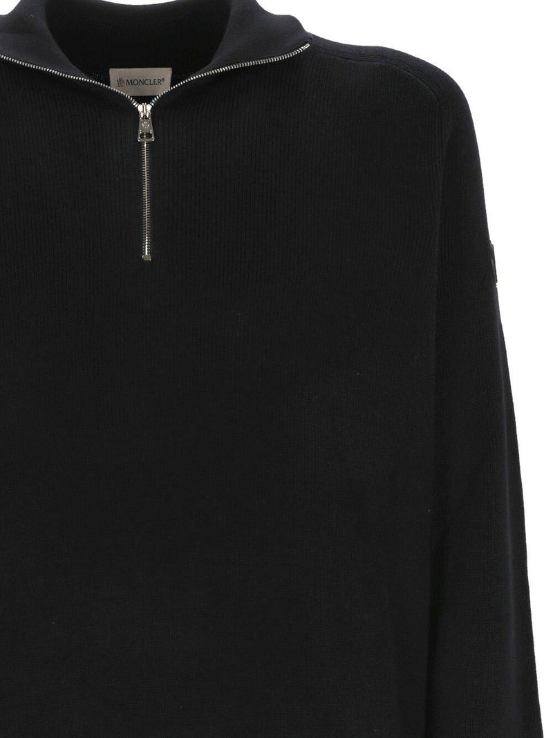 Moncler T-neck Knitted Sweater - Men