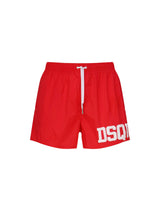 Dsquared2 Logo Swimsuit In Contrasting Color - Men