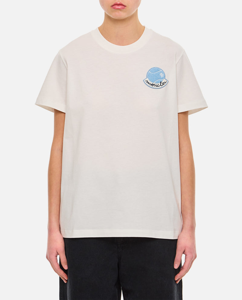 Moncler Regular T-shirt W/printed Detail - Women