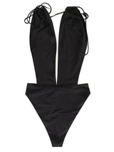 Saint Laurent Maillot V-halter Swimsuit - Women