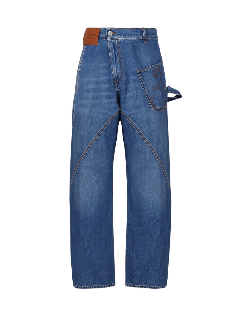 J.W. Anderson Oversized Wide Leg Jeans - Men