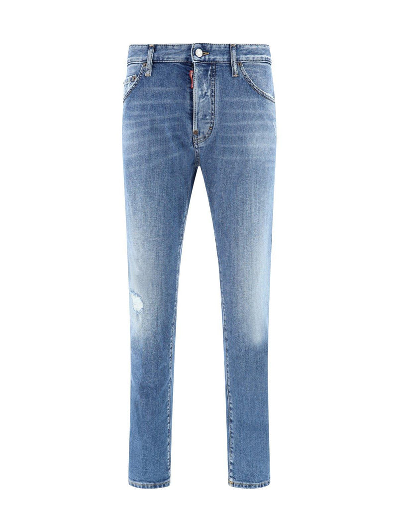 Dsquared2 Straight-leg Distressed Jeans - Men