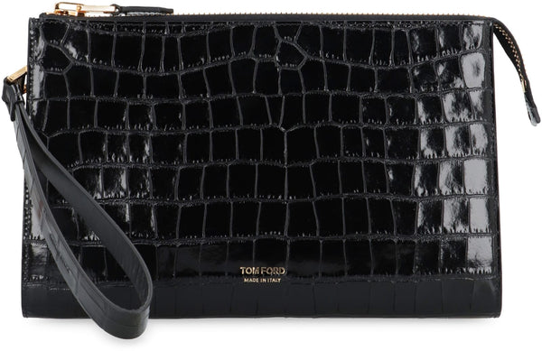 Tom Ford Leather Pouch - Men