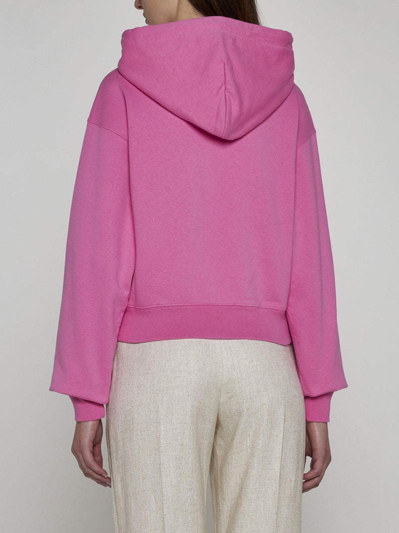 Jacquemus Gros Grain Cotton Hoodie - Women