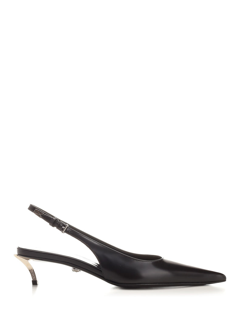 Versace pin-point Slingback Pumps - Women