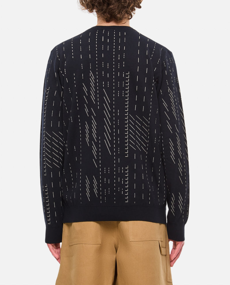 Fendi Allover Crewneck Sweater - Men