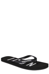 Dsquared2 Icon Print Flip-flops - Men - Piano Luigi