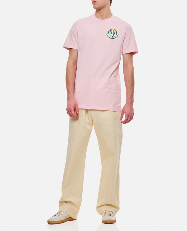 Moncler Ss Cotton T-shirt - Men