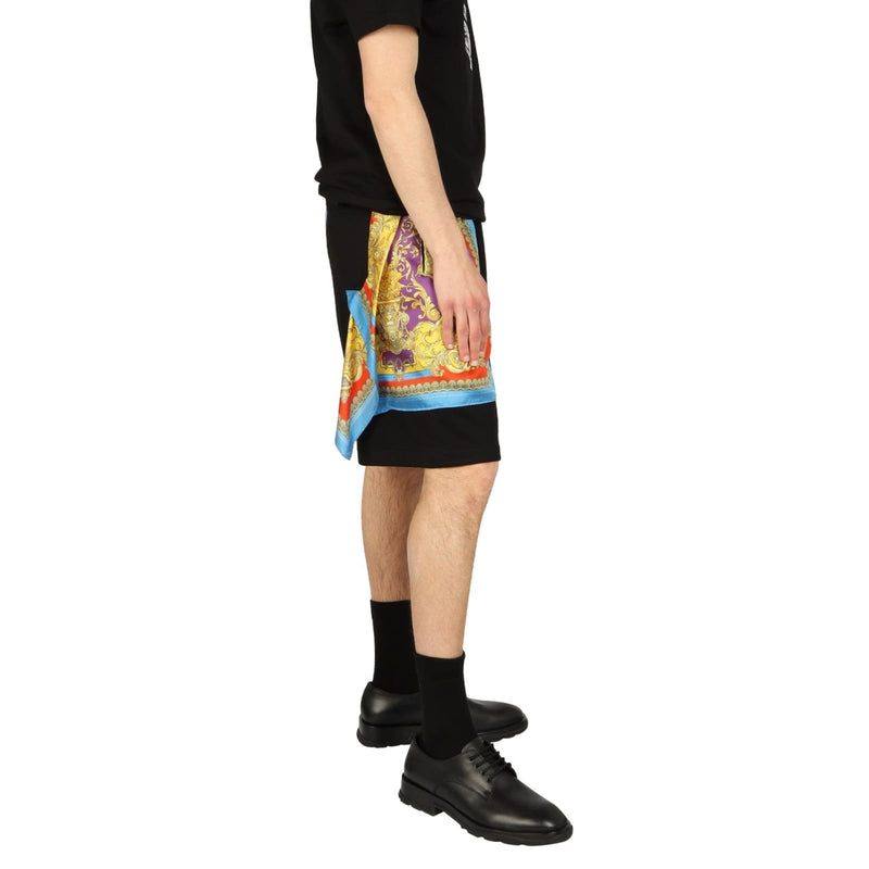 Versace Barocco Goddess Night Print Shorts - Men