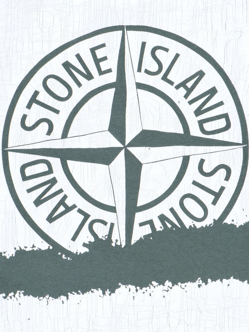 Stone Island Back Print T-shirt - Men - Piano Luigi