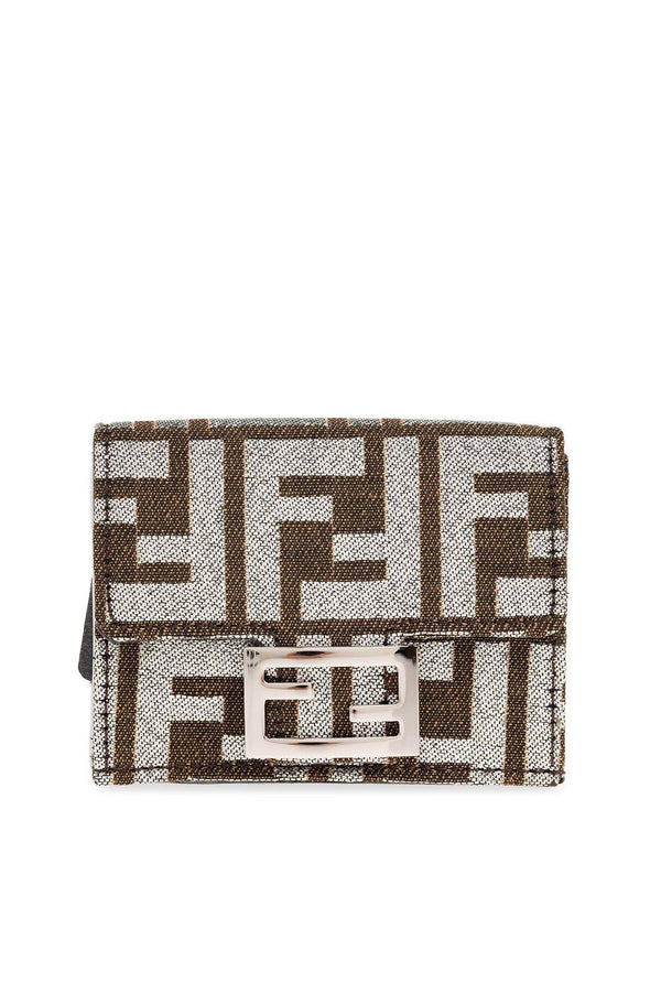 Fendi Monogrammed Tri-fold Wallet - Women