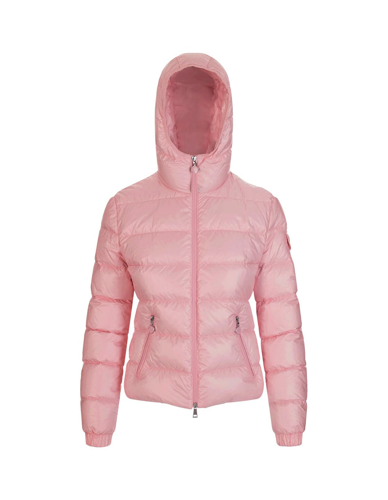 Moncler Pink Gles Down Jacket - Women