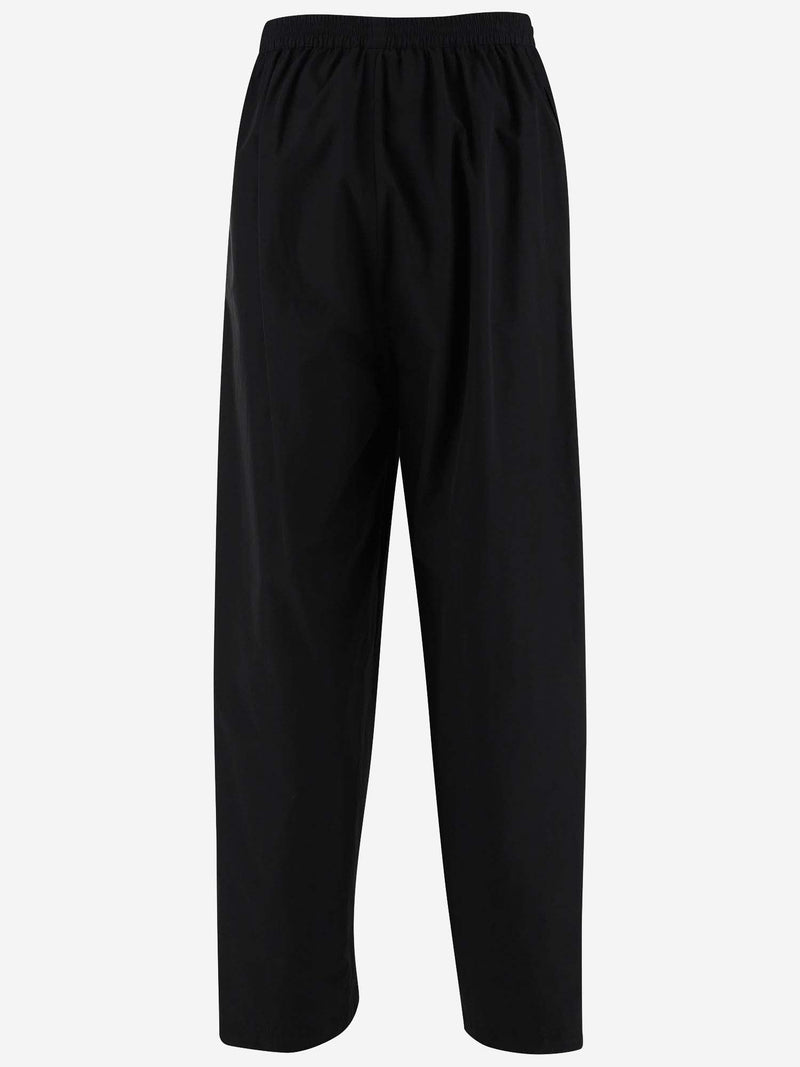 Balenciaga Track Pants In Technical Fabric With Logo - Women