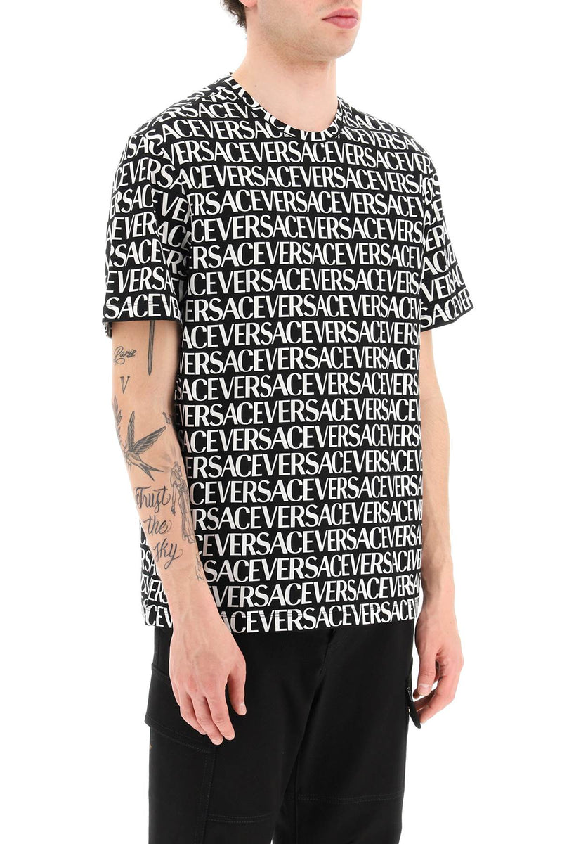 Versace Cotton Logo T-shirt - Men