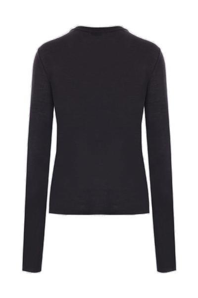 Saint Laurent Sweater In Cashmere, Wool And Silk - Women