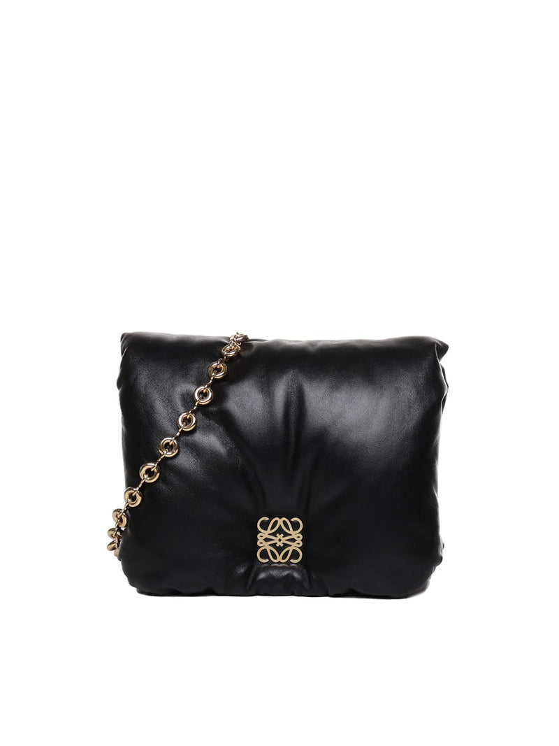 Loewe Puffer Goya Bag In Shiny Nappa Lambskin - Women