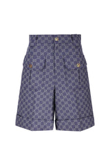 Gucci Gg Monogram Shorts - Women