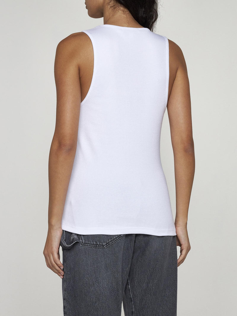 J.W. Anderson Logo Cotton Tank Top - Men