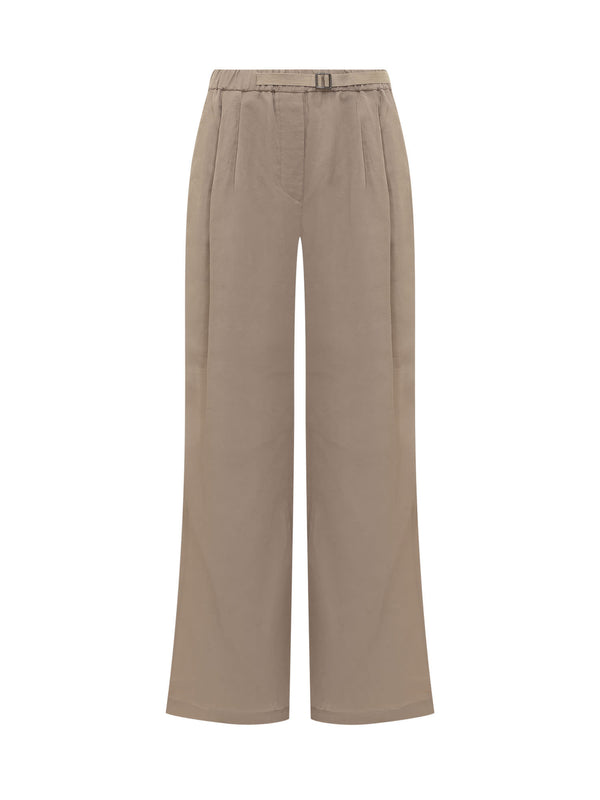 Brunello Cucinelli Cotton Trousers - Women