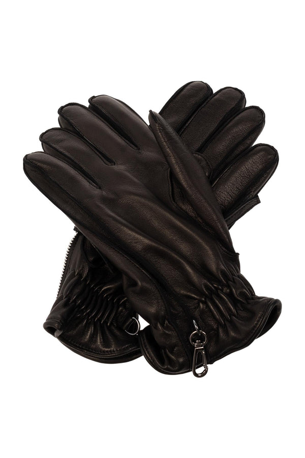 Dsquared2 Gloves From Lamb Leather - Men - Piano Luigi