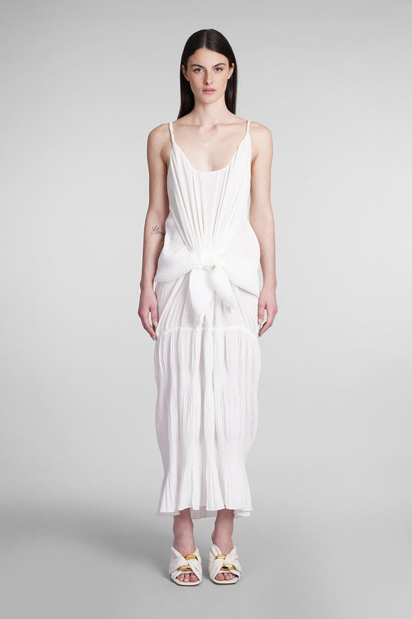 J.W. Anderson Dress In White Polyester - Women