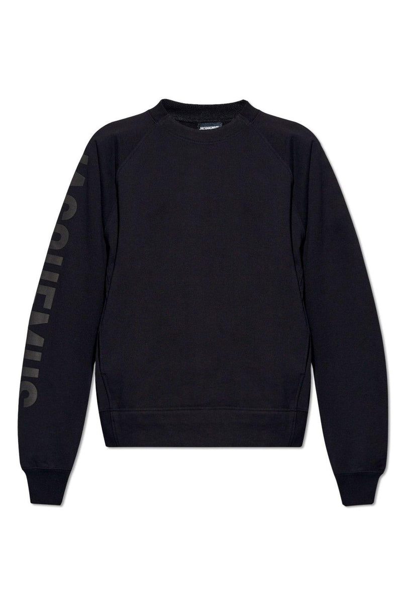 Jacquemus Logo Printed Crewneck Sweatshirt - Men