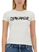 Dsquared2 T-shirt With Logo - Women