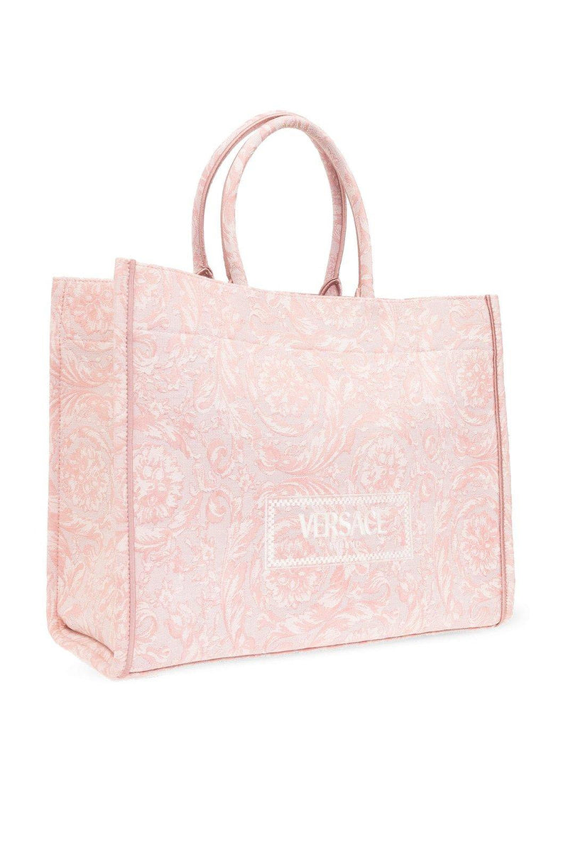 Versace Athena Barocco Jacquard Large Tote Bag - Women