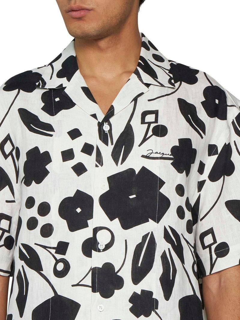 Jacquemus Graphic Printed Short-sleeved Shirt - Men